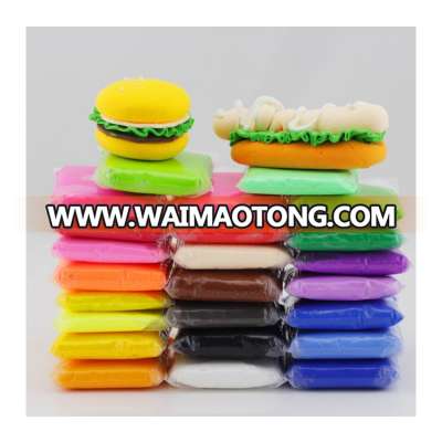 OEM Factory Outlet Amazon Wholesales New Product In Bag Colorful DIY Hand-made Space Clay Kids PlayDough Soft Air Dry Clay Toy