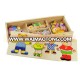 FQ brand high quality kids educational toy children 3D jigsaw wooden puzzle