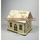 wholesale custom laser cut toy 3d wooden puzzle house