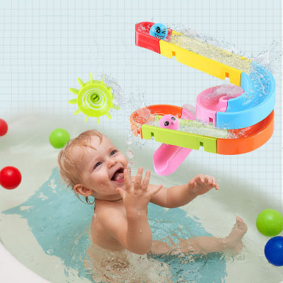 2020 Amazon Summer Hot Sell Cheap Plastic Kids Bath Toy Sunflower Baby Shower Set Bathtub Toys Baby Waterfall Bath Toys For Kids